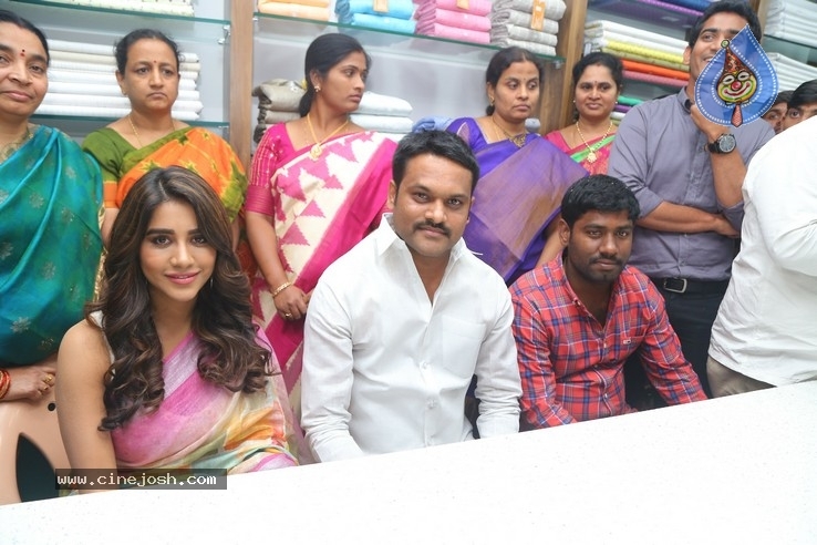 Nabha Natesh Inaugurated Linen House - 19 / 21 photos