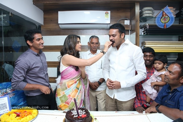 Nabha Natesh Inaugurated Linen House - 21 / 21 photos