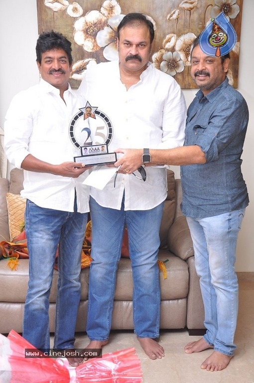 Naga Babu Felicitated By MAA Association - 5 / 13 photos