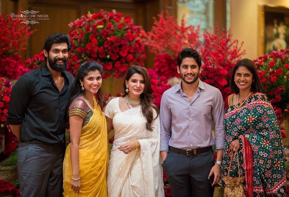 Naga Chaitanya - Samantha Marriage Get together Party - 10 / 10 photos