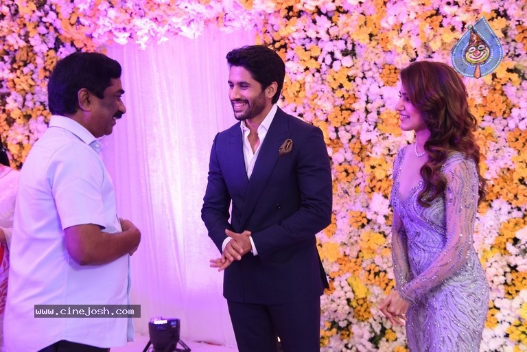 Naga Chaitanya - Samantha Reception Photos 02 - 9 / 21 photos