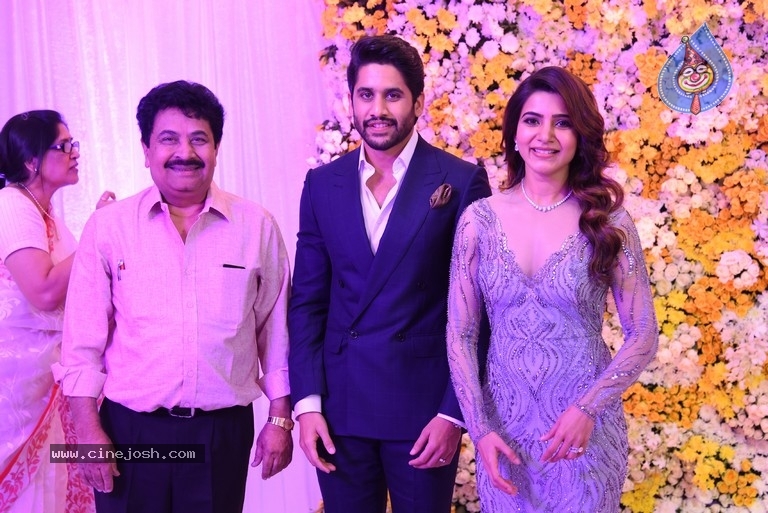 Naga Chaitanya - Samantha Reception Photos 02 - 16 / 21 photos