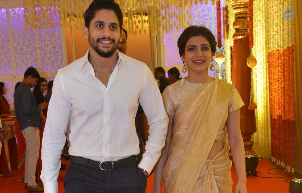 Naga Chaitanya and Samantha at Swathi Wedding - 15 / 21 photos