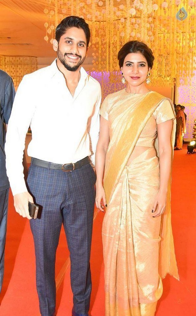 Naga Chaitanya and Samantha at Swathi Wedding - 19 / 21 photos