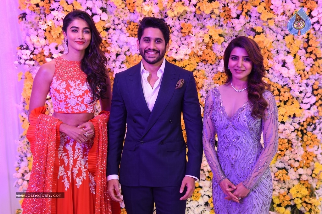 Naga Chaitanya and Samantha Wedding Reception Photos - 3 / 13 photos