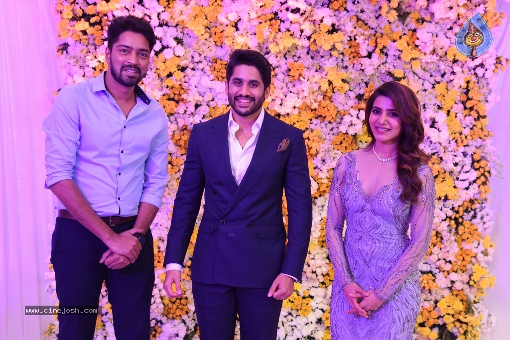 Naga Chaitanya and Samantha Wedding Reception Photos - 8 / 13 photos