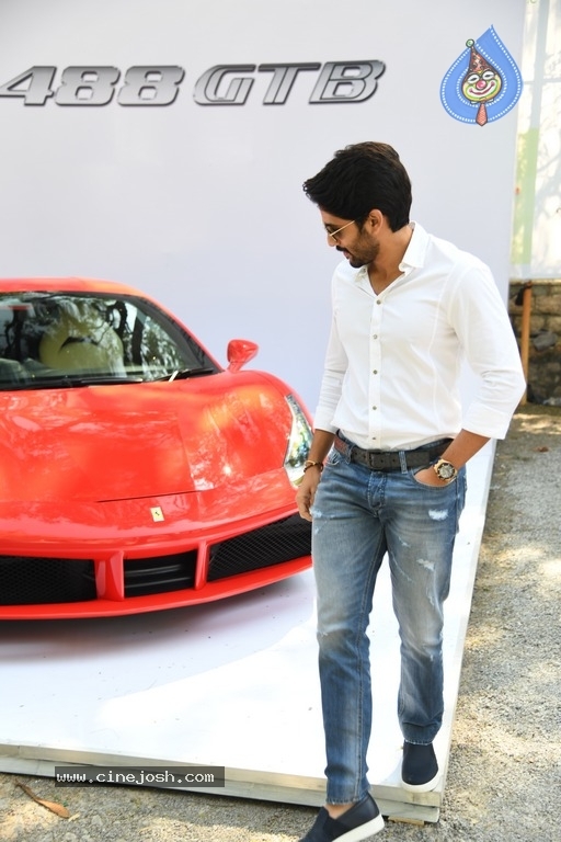 Naga Chaitanya at Hyderabad Supercar Show 2017 - 5 / 6 photos
