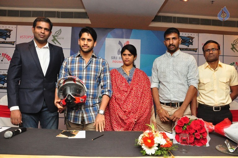 Naga Chaitanya at Sri Harsha Foundation Event - 10 / 42 photos