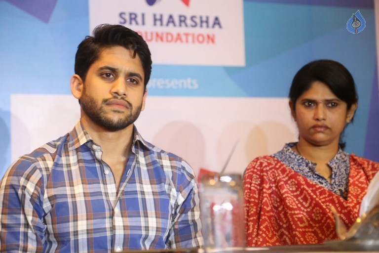 Naga Chaitanya at Sri Harsha Foundation Event - 25 / 42 photos