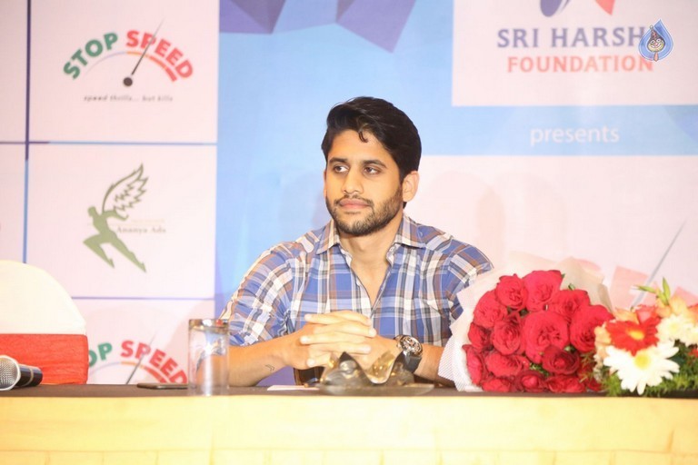 Naga Chaitanya at Sri Harsha Foundation Event - 26 / 42 photos