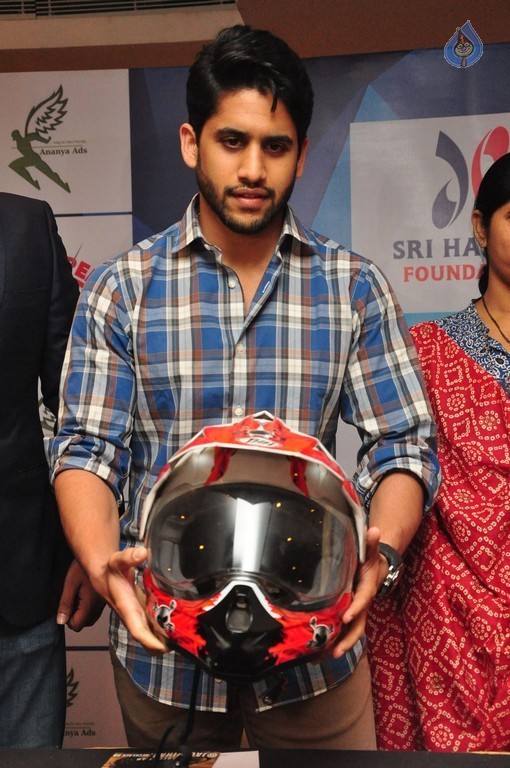 Naga Chaitanya at Sri Harsha Foundation Event - 28 / 42 photos