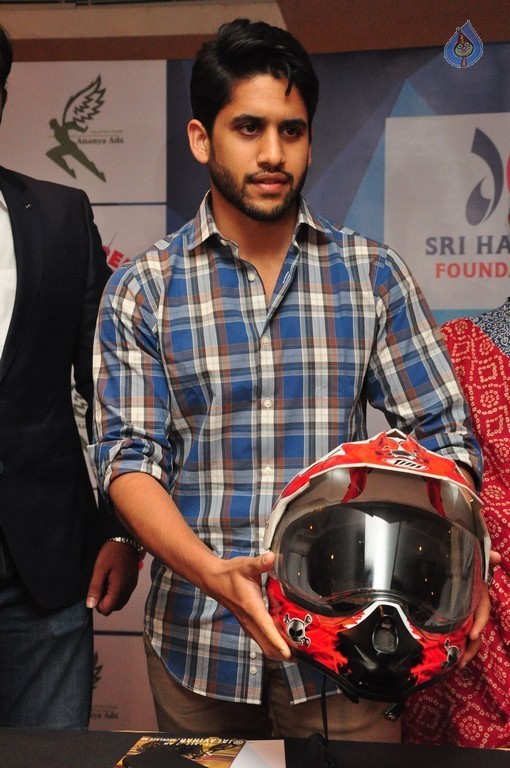 Naga Chaitanya at Sri Harsha Foundation Event - 35 / 42 photos