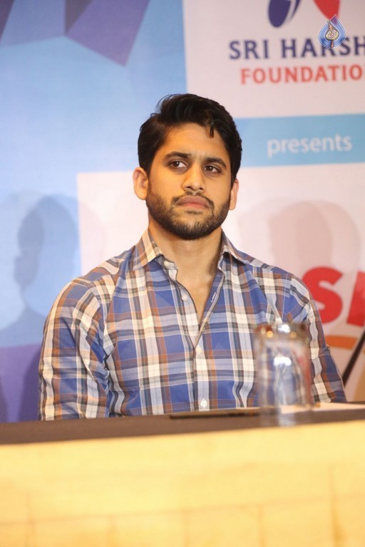 Naga Chaitanya at Sri Harsha Foundation Event - 36 / 42 photos