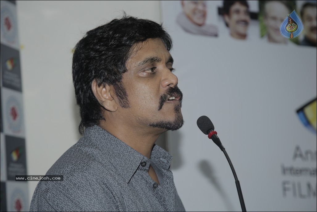 Nagarjuna at Aisfm n Jnafau Event - 38 / 42 photos