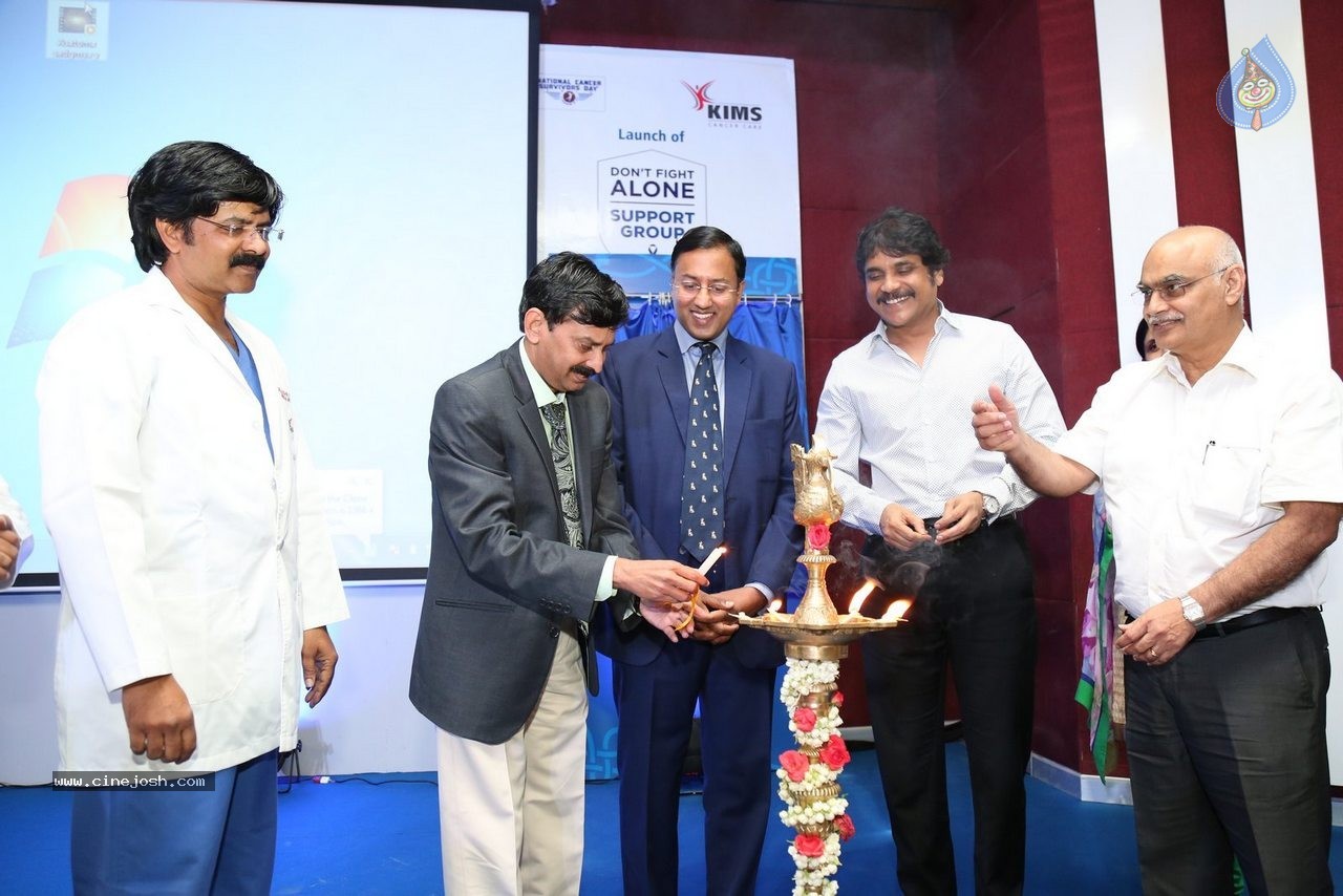 Nagarjuna Inaugurates Kims Cancer Support Group - 15 / 64 photos