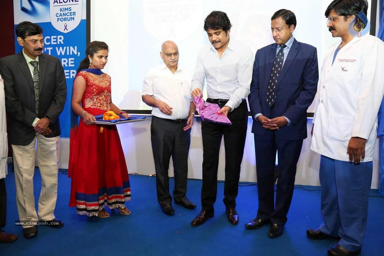 Nagarjuna Inaugurates Kims Cancer Support Group - 16 / 64 photos