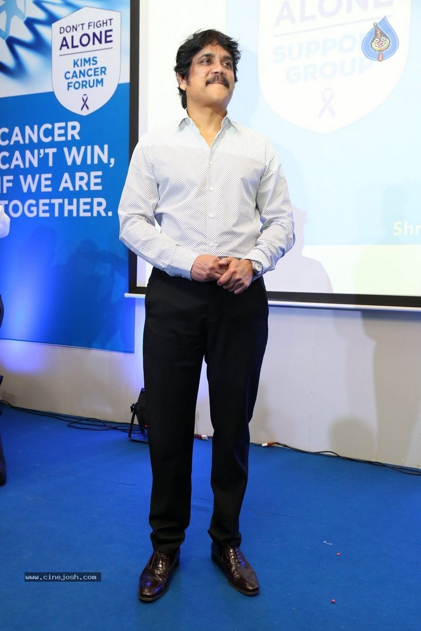 Nagarjuna Inaugurates Kims Cancer Support Group - 37 / 64 photos
