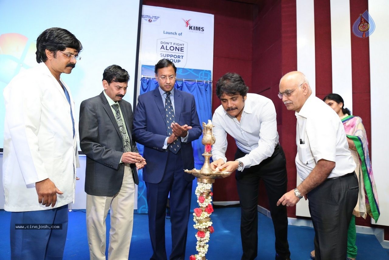 Nagarjuna Inaugurates Kims Cancer Support Group - 50 / 64 photos