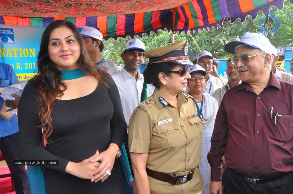 Namitha at Eye Donation Campaign - 29 / 44 photos