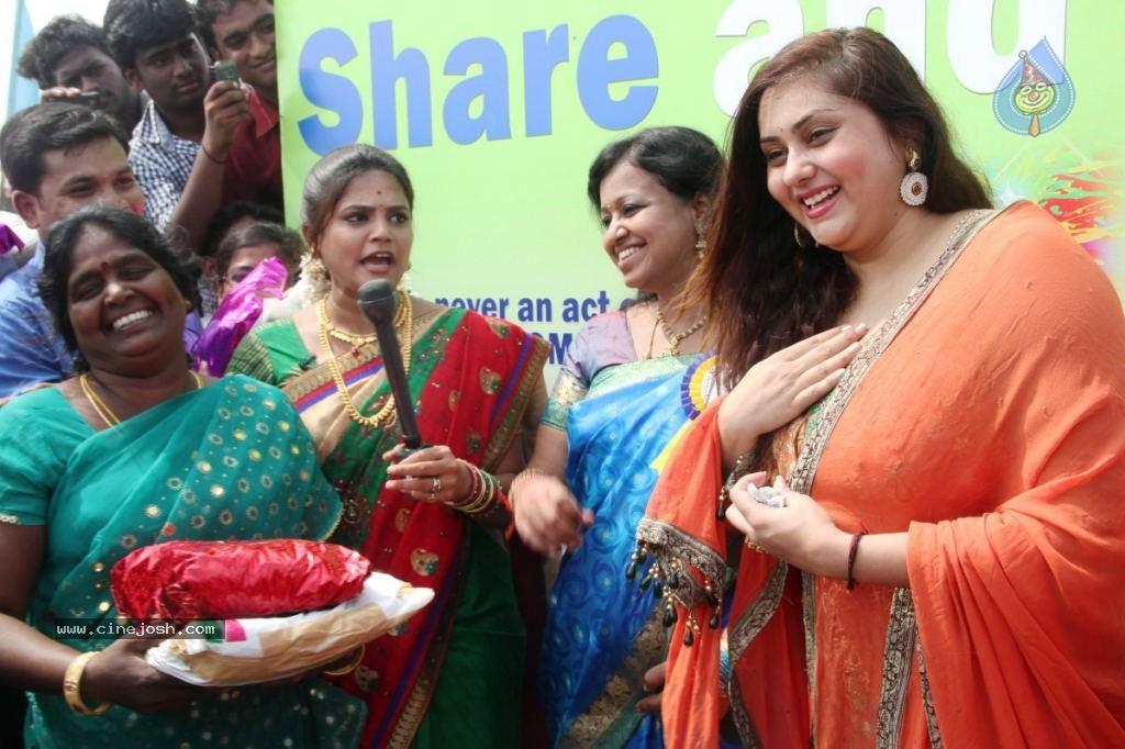 Namitha Pongal Celebration at SMK Fomra College - 52 / 61 photos