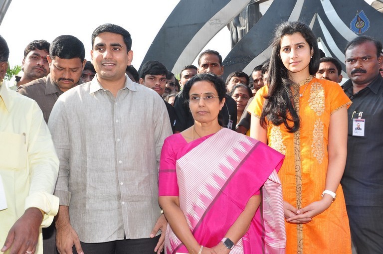 Nandamuri Family at NTR Ghat - 36 / 148 photos