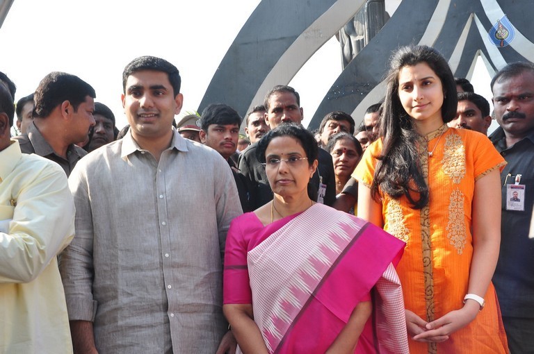 Nandamuri Family at NTR Ghat - 91 / 148 photos