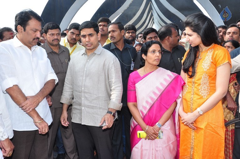 Nandamuri Family at NTR Ghat - 147 / 148 photos