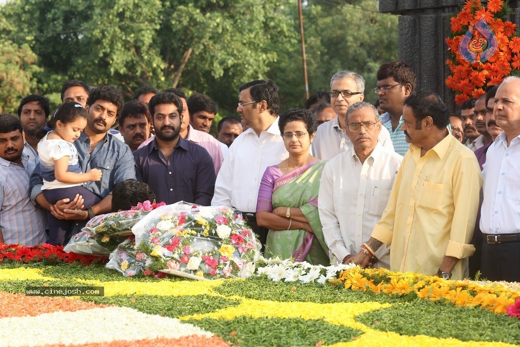 Nandamuri Family at NTR Ghat - 26 / 131 photos