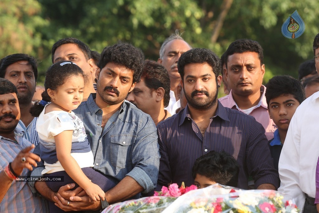 Nandamuri Family at NTR Ghat - 63 / 131 photos