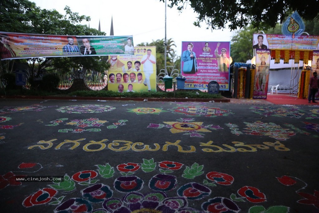 Nandamuri Family at NTR Ghat - 83 / 131 photos