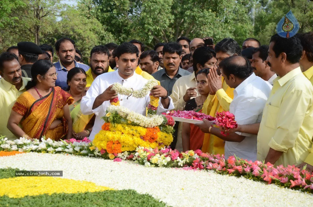 Nandamuri Family at NTR Ghat - 25 / 141 photos