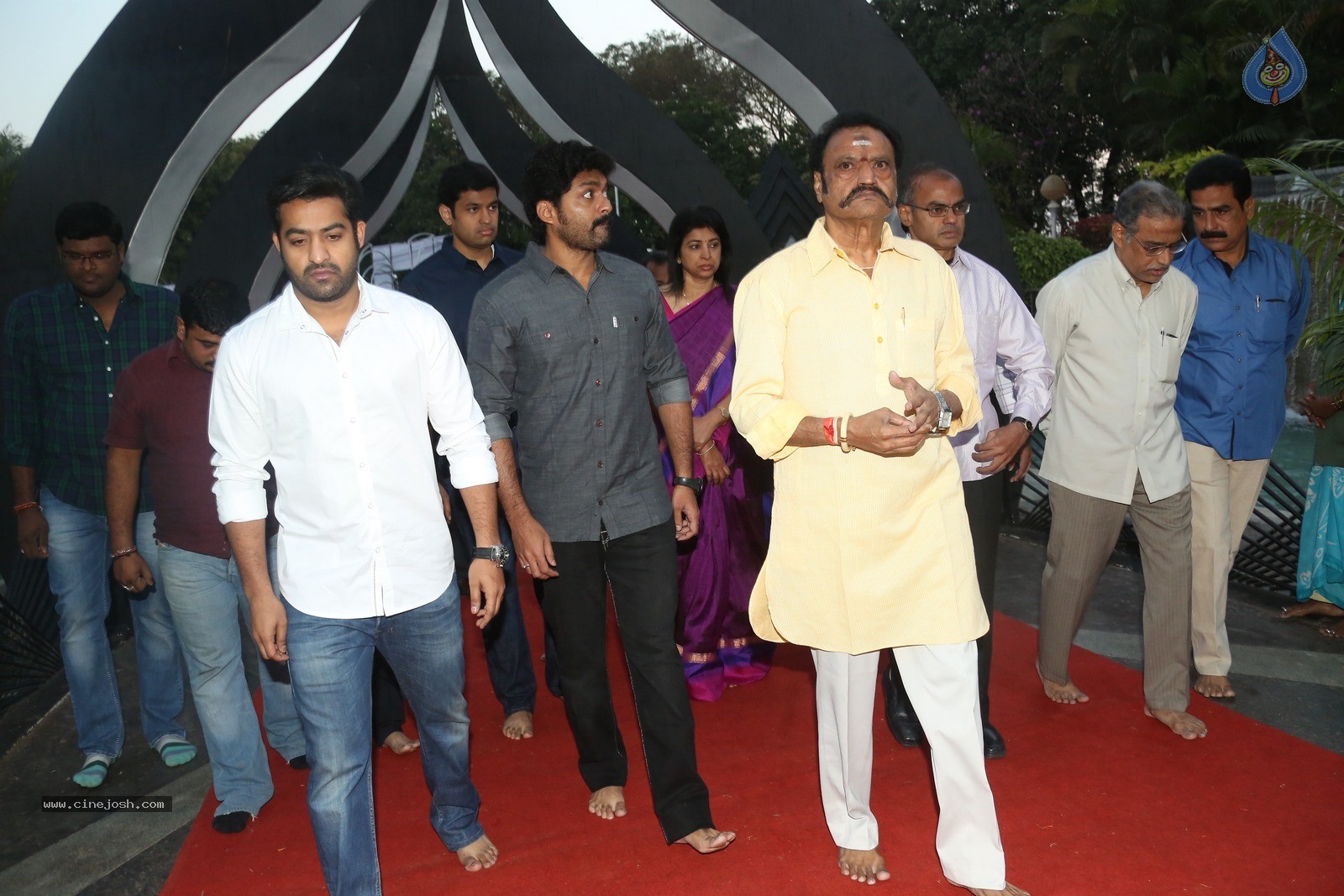 Nandamuri Family Members at NTR Ghat - 84 / 120 photos