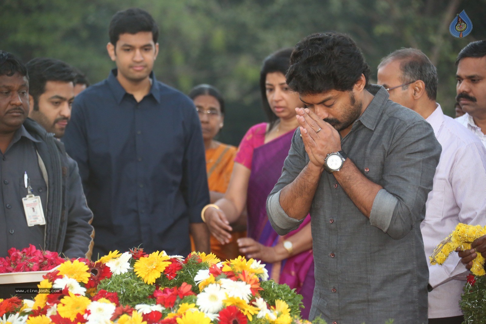 Nandamuri Family Members at NTR Ghat - 89 / 120 photos