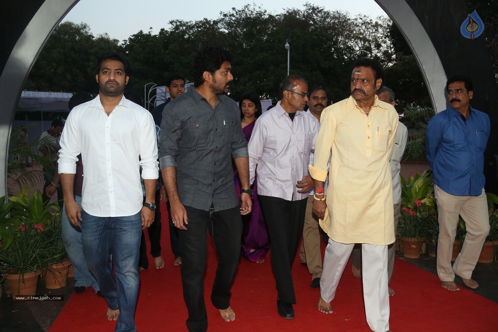 Nandamuri Family Members at NTR Ghat - 108 / 120 photos