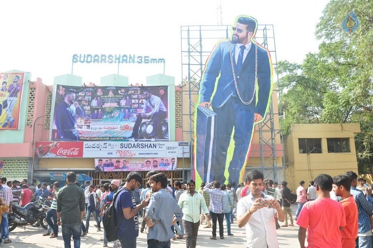 Nannaku Prematho Theater Coverage - 27 / 97 photos