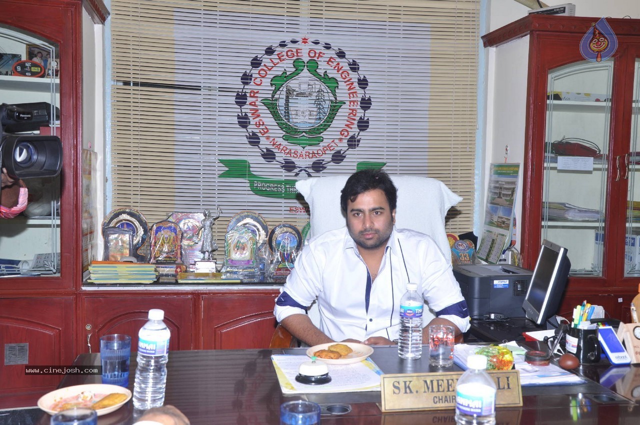 Nara Rohit at Eswar College Anniversary Event - 3 / 128 photos