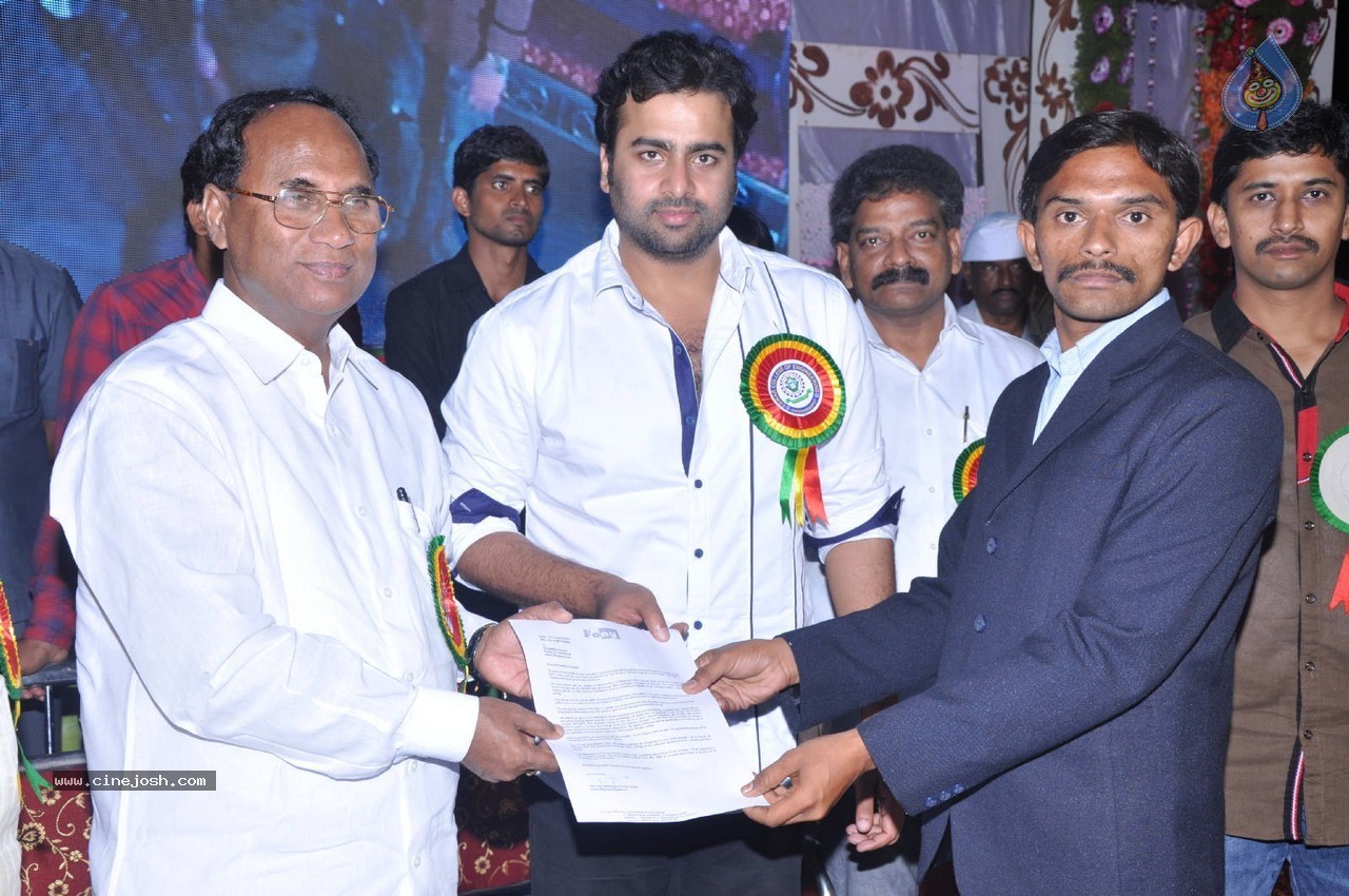 Nara Rohit at Eswar College Anniversary Event - 63 / 128 photos