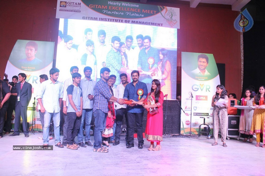 Nara Rohit at Gitam Excellence Meet - 12 / 49 photos