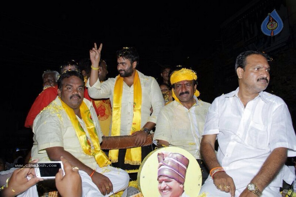 Nara Rohith Campaigns for TDP - 2 / 22 photos