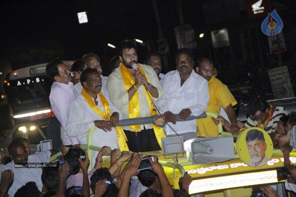 Nara Rohith Campaigns for TDP - 3 / 22 photos