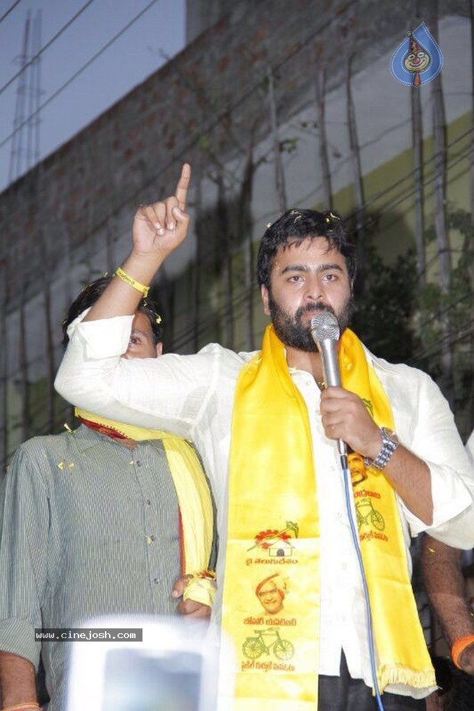 Nara Rohith Campaigns for TDP - 4 / 22 photos