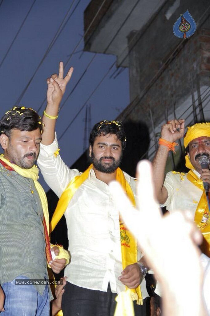 Nara Rohith Campaigns for TDP - 5 / 22 photos