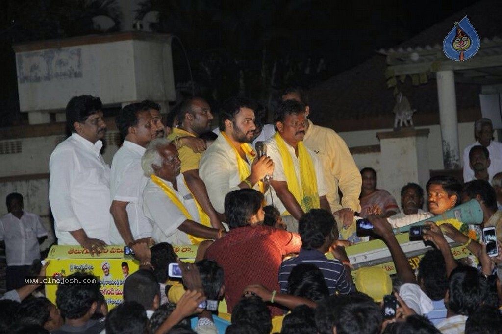 Nara Rohith Campaigns for TDP - 6 / 22 photos