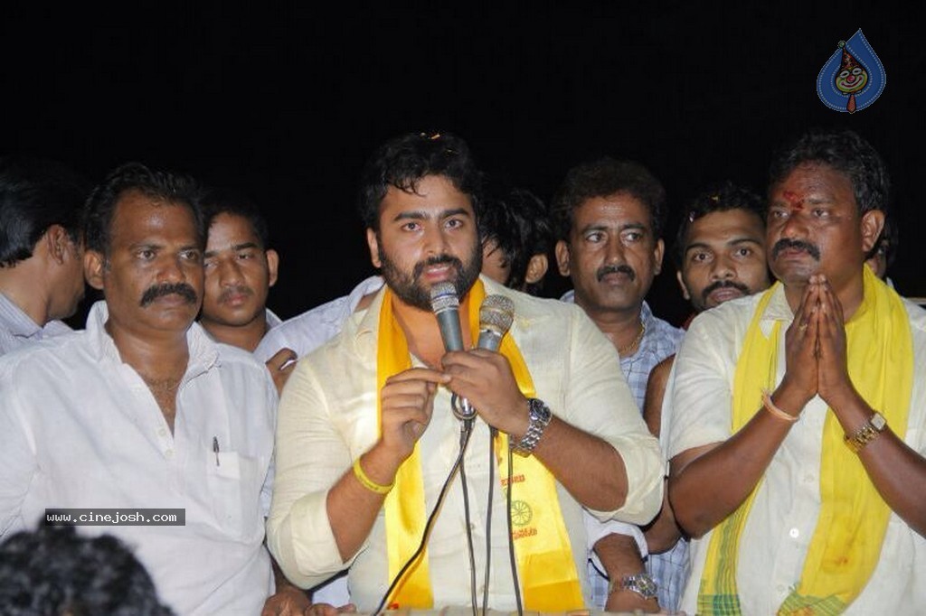 Nara Rohith Campaigns for TDP - 7 / 22 photos