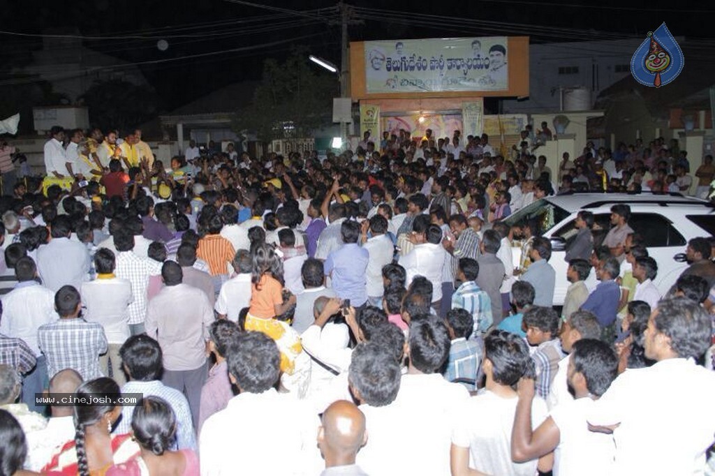 Nara Rohith Campaigns for TDP - 15 / 22 photos