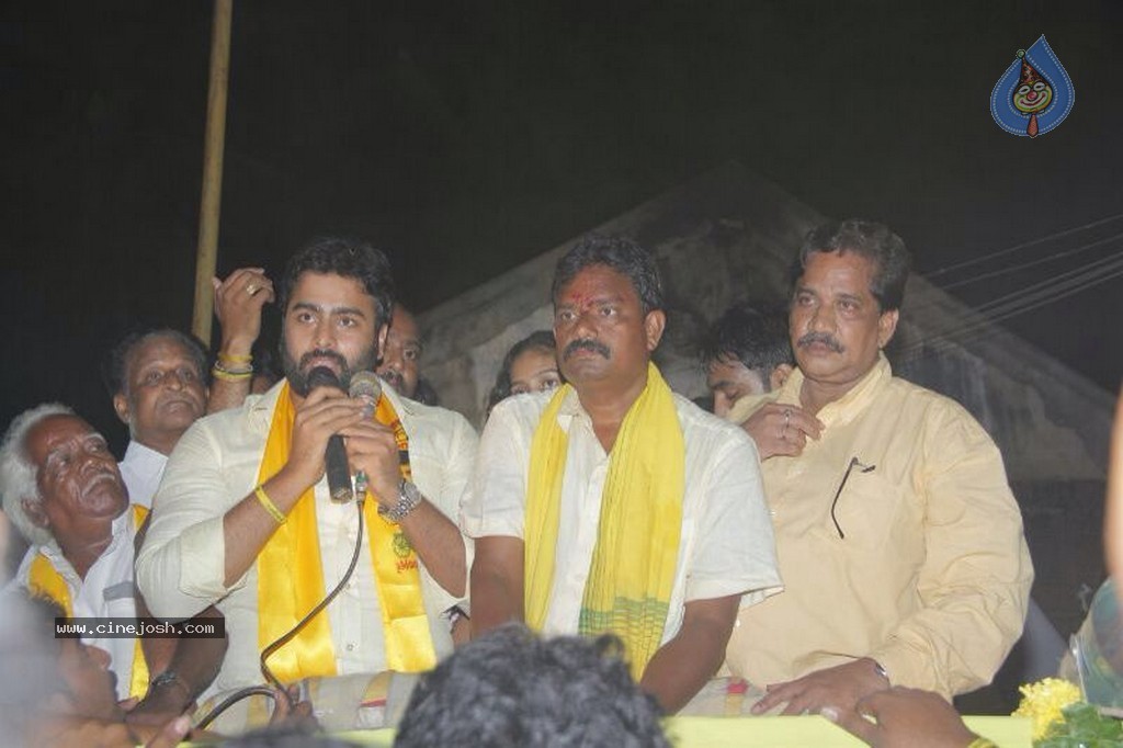 Nara Rohith Campaigns for TDP - 16 / 22 photos