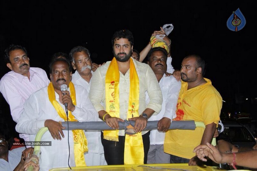 Nara Rohith Campaigns for TDP - 18 / 22 photos