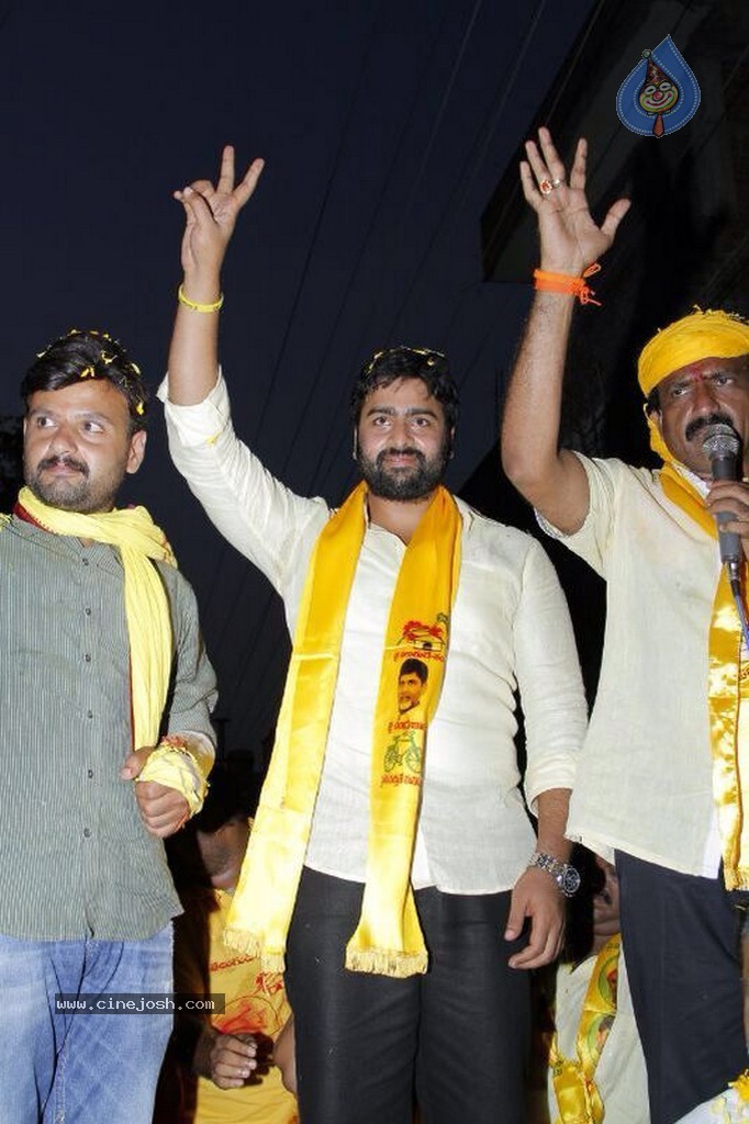 Nara Rohith Campaigns for TDP - 21 / 22 photos