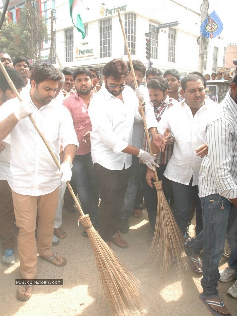 Nara Rohith Participates in Swachh Bharat - 8 / 100 photos