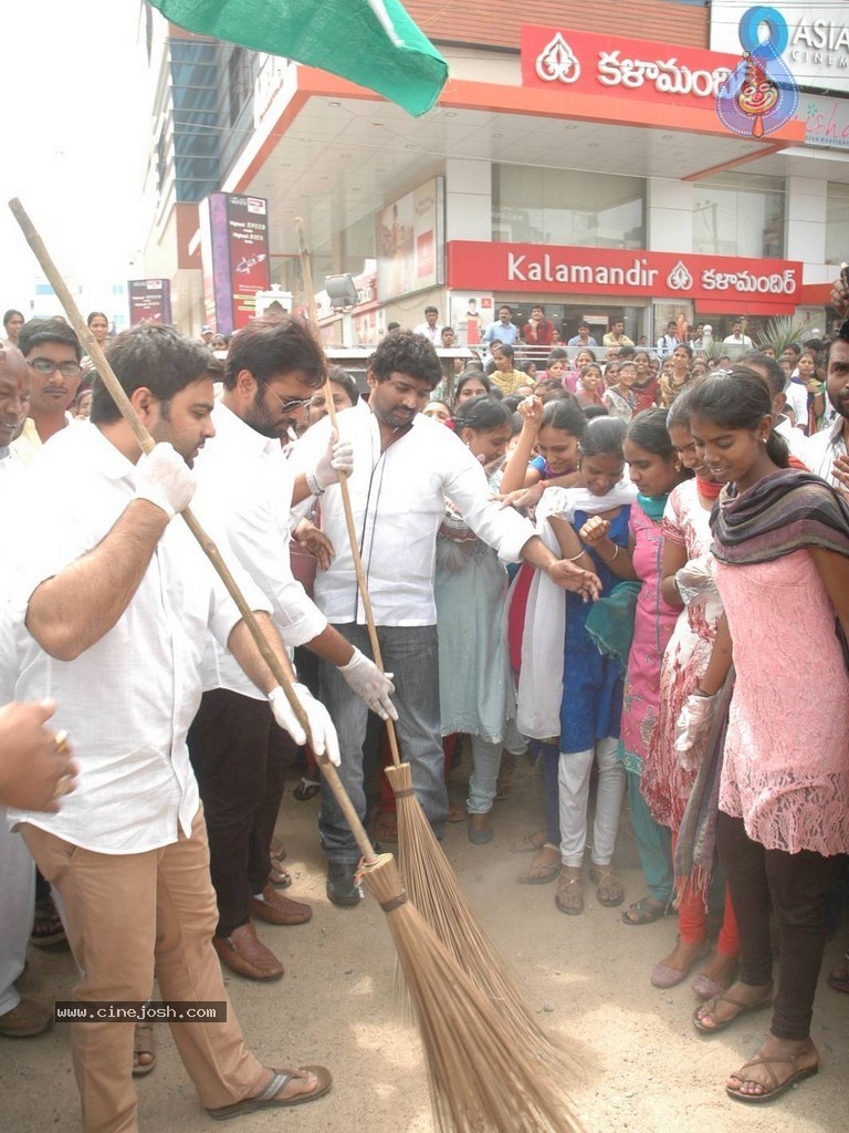 Nara Rohith Participates in Swachh Bharat - 12 / 100 photos